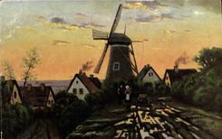 CPA Fantaisie Moulin a vente 