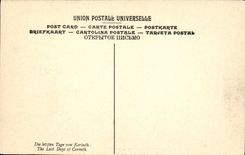 POSTAL Roberto de la VENDIMIA Fleury el día pasado de museo de Corinth París de Luxemburgo