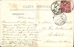 VINTAGE POSTCARD Pau Weddings of Henri IV