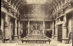 VINTAGE POSTCARD Benedictine has Fecamp Musee Room Renaissance