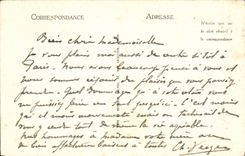 POSTAL Treport de la VENDIMIA antes del puerto y de los barcos del acantilado