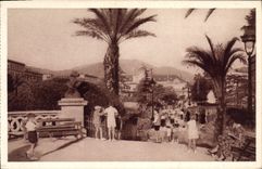 CPA Nice Les Jardins Albert 1er