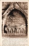 VINTAGE POSTCARD Common Abbey Of Fontenelles of St Andre d' Ornay prs the Rock on Yon