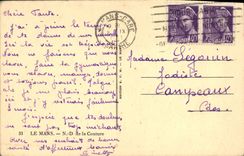 CPA Le Mans Notre Dame de la Couture