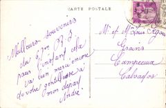 VINTAGE POSTCARD Soissons After the 2nd invasion Around the Militaria cathedral