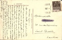 VINTAGE POSTCARD Heavy Entry of the Esplanade and the Basilica