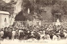 VINTAGE POSTCARD Heavy the Cave After the Mass