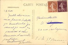 VINTAGE POSTCARD Heavy Basilica and Gave seen of the Sion villa