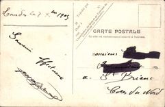 VINTAGE POSTCARD Heavy View and the Fort