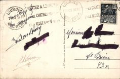 VINTAGE POSTCARD Heavy Christ and Furnace bridge of the War memorial