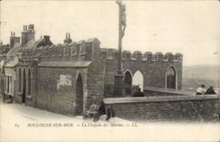 CPA Boulogne Sur Mer La Chapelle des Marins Enfants