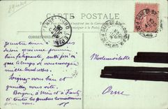 VINTAGE POSTCARD Boulogne On Sea La Chapelle of the Sailors Children