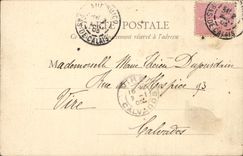 CPA Boulogne Sur Mer La Maririe et le beffroi