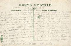VINTAGE POSTCARD Boulogne On Sea the public garden of Doctor Duchenne and the garden of the walls