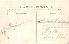 CPA Boulogne Sur Mer Mer Houleuse Phare