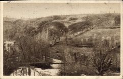 VINTAGE POSTCARD Plemet the valley of Elouvry