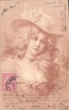 CPA Fantaisie Femme