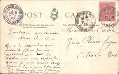 VINTAGE POSTCARD Princes Street looking West EDinburgh