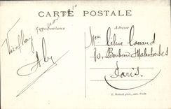 VINTAGE POSTCARD Honeymoon Woman