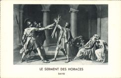 CPA Le Serment Des Horaces David