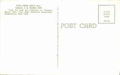 CPA View from Apple Hill Samuel Morse New York