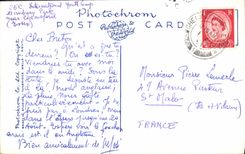 POSTAL MODERNA jardín público de Londres Trafalgar