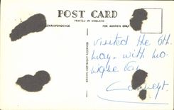 Torre de Londres de la POSTAL de la VENDIMIA de Londres la capilla de San Juan en la torre blanca