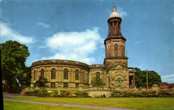 MODERN CARD St Chad' S church Shrewsbury