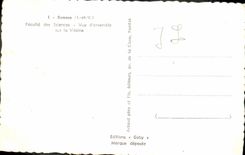 MODERN CARD Rennes Faculty of Science Overall picture on the Unpleasant one