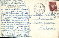 VINTAGE POSTCARD Paris Palate of Chaillot and the bridge of Iena