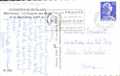 CPM Chamonix Mont Blanc La Chapelle des Praz et le Mont Blanc 