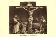 CPA Mathias Grunewald Le Crucifiement Musee de Colmar