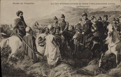 CPA Musee De Versailles Le duc d'Orleans accorde la liberte a des prisonniers arabes