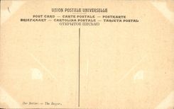 VINTAGE POSTCARD Museum Of Louvre Paris the beggar