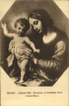 CPA Firenze Galleria Pitti Madonna Col Bambino Gesu Carlo Dolci