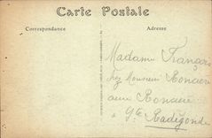 CPA Menton Allee Des Palmiers