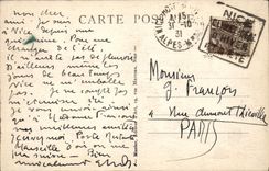 VINTAGE POSTCARD Nice Sea bathings