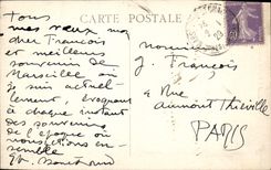 CPA Marseille Un Coin Du Vieux Port Bateaux