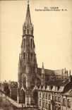 VINTAGE POSTCARD Lille Church of the Sacring Heart
