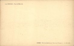 CPA La Rhune Vue De Biarritz