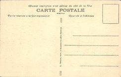 VINTAGE POSTCARD Evian les Bains the Hermitage and the park