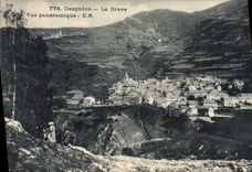 CPA La Grave Vue panoramique 