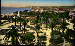 CPM Nice Le Jardin Albert 1er