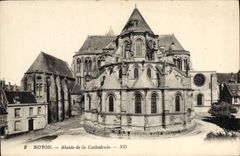 CPA Noyon Abside de la Cathedrale