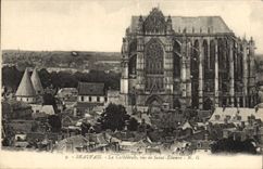 CPA Beauvais La Cathedrale Vue De Saint Etienne