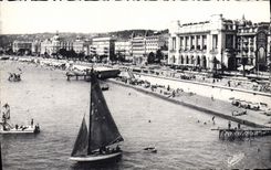 CPA Nice Les Hotels et la Plage