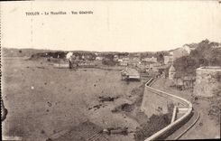 VINTAGE POSTCARD Toulon Mourillon View