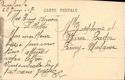 VINTAGE POSTCARD Toulon the Savings bank