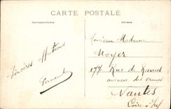 VINTAGE POSTCARD Saumaur Bridge Cessart and the Loire