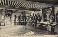 VINTAGE POSTCARD Paris Hotel Of the Invalids Museum the Army Militaria Ethnography